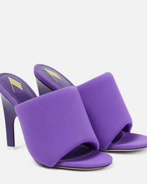 The Attico Rem Mules - Purple