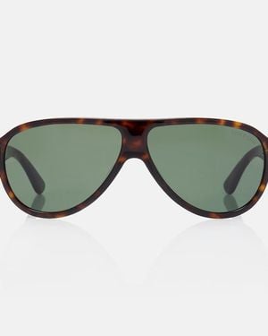 Tom Ford Samuele Aviator Sunglasses - Green