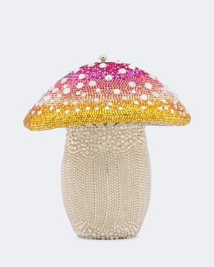 Judith Leiber Pochette Mushroom Toadstool A Ornements - Rose
