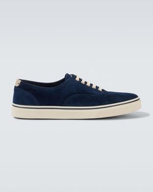 Brunello Cucinelli Suede Trainers - Blue