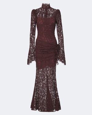 De La Vali Robe Bodita Aus Spitze - Lila
