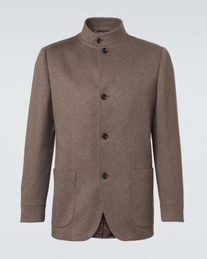 Lardini Cashmere Jacket - Brown