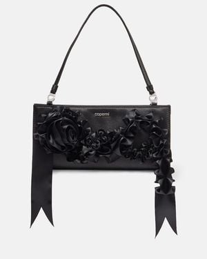 Coperni Clutch Aus Satin - Schwarz