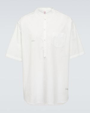 Undercover Hemd Aus Baumwolle - Weiß