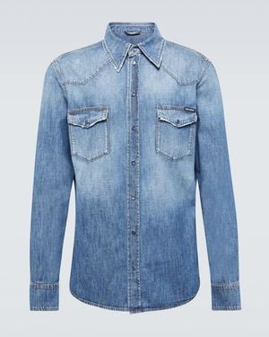 Dolce & Gabbana Denim Shirt - Blue
