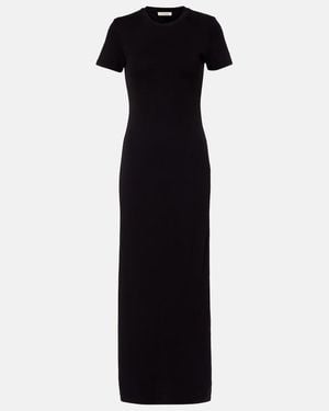 Nili Lotan Lucinda Cotton Jersey T-Shirt Dress - Black