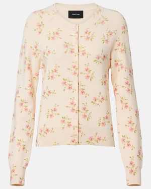 Simone Rocha Bedruckter Cardigan - Natur