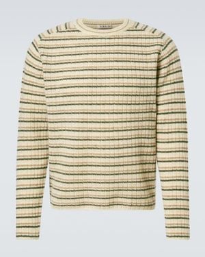 AURALEE Pullover Aus Wolle Und Kaschmir - Natur