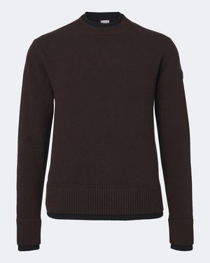 Moncler Jersey De Lana Y Cachemir - Negro