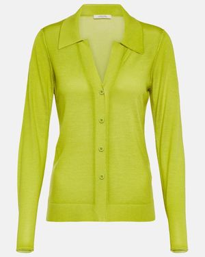 Dorothee Schumacher Essential Twist Cardigan - Green