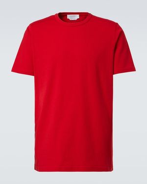 Gabriela Hearst Cotton Jersey T-Shirt - Red