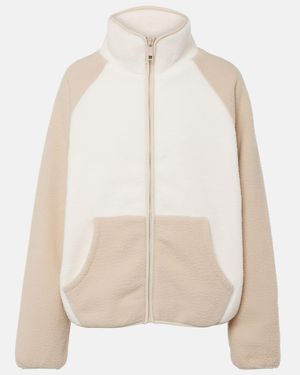 The Upside Harlow Fleece Jacket - White