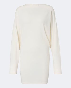 Jacquemus Mistral Jersey Minidress - White