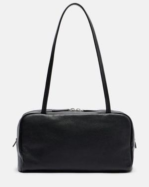 The Row Schultertasche Astra Medium Aus Leder - Schwarz