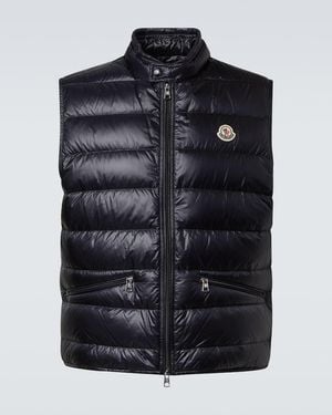 Moncler Gui Down Vest - Blue