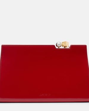 Jacquemus Clutch Salon Aus Leder - Rot