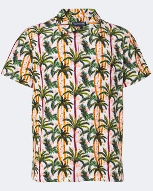 Vilebrequin Charli Printed Cotton-Blend Terry Shirt - White