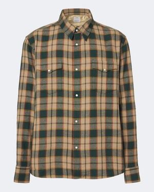 Visvim Camicia Meridian - Verde