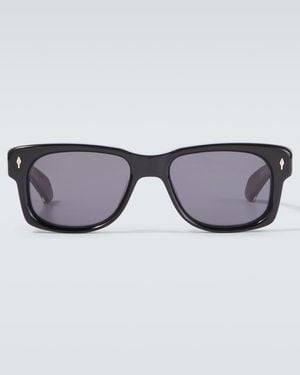 Jacques Marie Mage X Jeff Goldblum Eckige Sonnenbrille Fly - Braun
