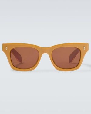 Jacques Marie Mage Eckige Sonnenbrille Dealan 53 - Braun