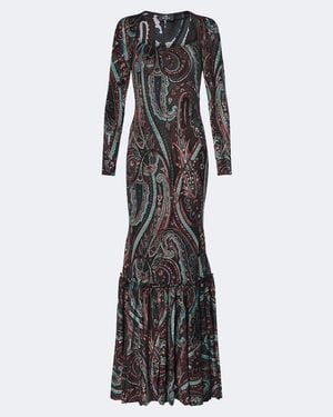 Etro Abito Lungo - Nero