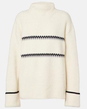 Proenza Schouler Label Pullover Anne Aus Einem Wollgemisch - Natur