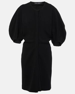 Proenza Schouler Puff-Sleeve Minidress - Black