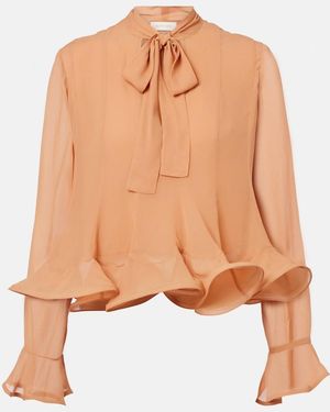 Zimmermann Balance Floral Blouse - Brown