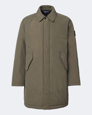 Stone Island Car Coat Compass - Grün