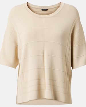 JOSEPH Top Aus Strick - Natur