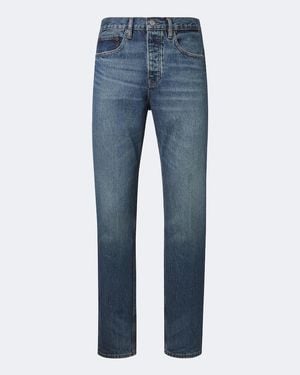 FRAME Faded Straight Jeans - Blue