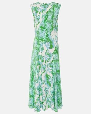 Diane von Furstenberg Sunniva Floral Maxi Dress - Green