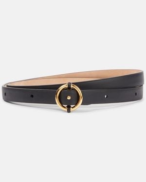 Loro Piana Helm Leather Belt - Natural