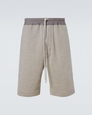 Rick Owens Drkshdw Cotton-Blend Shorts - Grey