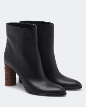 Chloé Ankle Boots Maxime Aus Leder - Schwarz