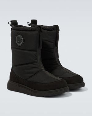Canada Goose Crofton Fold Puffer Boots - Black