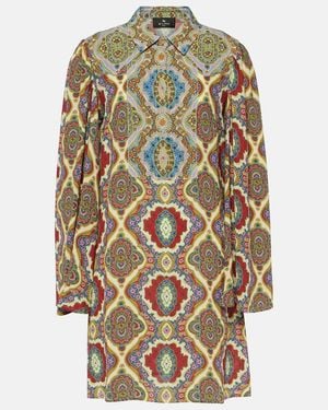 Etro Printed Minidress - Multicolour