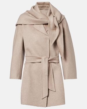 Max Mara Mantel Aus Kaschmir - Natur