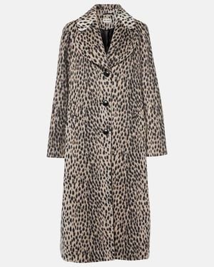 RIXO London Bedruckter Mantel Rosemary - Grau