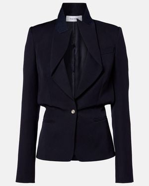 McQueen Wool Blazer - Blue