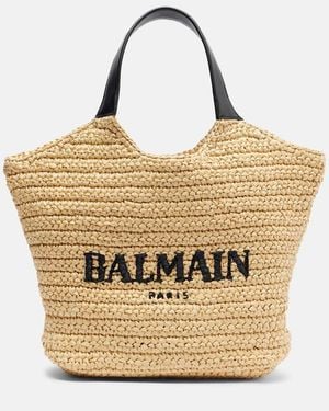 Balmain Tasche Mit Henkel - Mettallic
