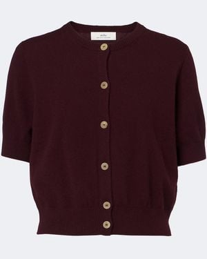 arch4 Cardigan Stanley Aus Kaschmir - Rot