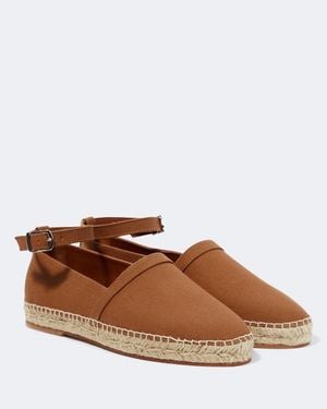 Bode Canvas Espadrilles - Brown