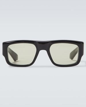 Jacques Marie Mage Eckige Sonnenbrille Donat - Braun