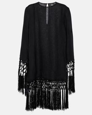 Taller Marmo Murray Linen Shift Dress - Black