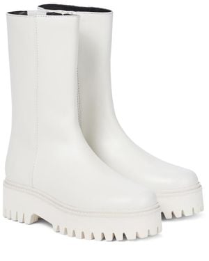 Dorothee Schumacher Botas Sporty Elegance De Piel - Blanco