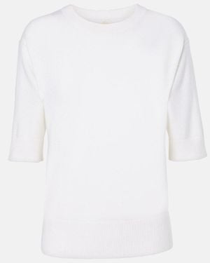 Jardin Des Orangers Cashmere T-Shirt - White
