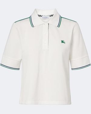 Burberry Polo Ekd - Bianco