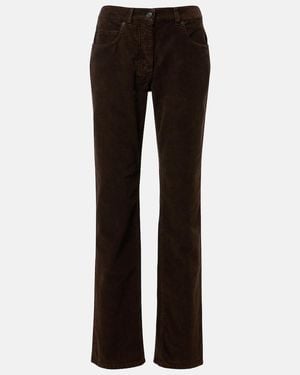 The Row Frava Straight Jeans - Black