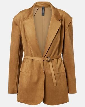 Norma Kamali Oversized Blazer - Brown